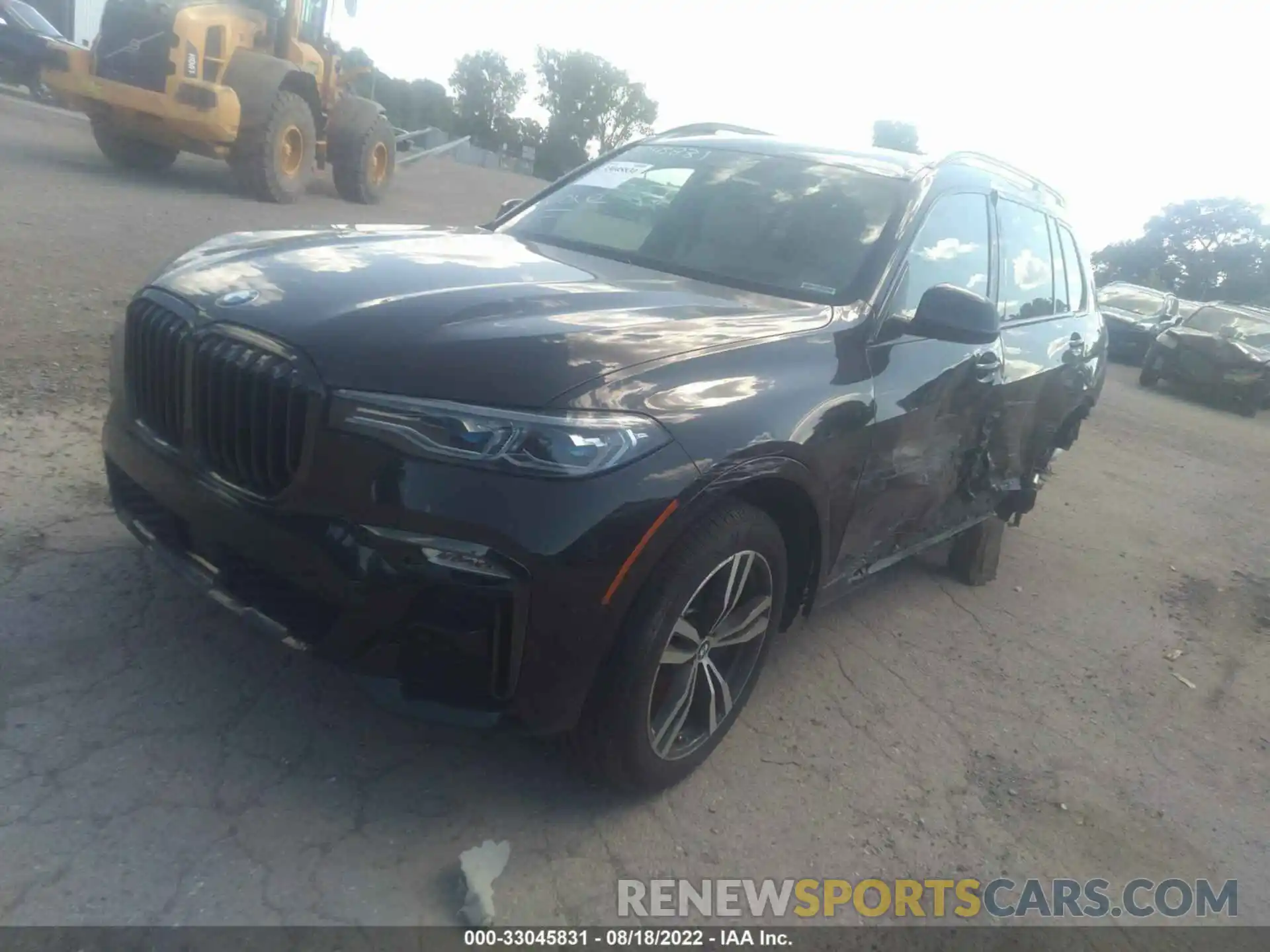 2 Photograph of a damaged car 5UXCX6C08M9G30486 BMW X7 2021