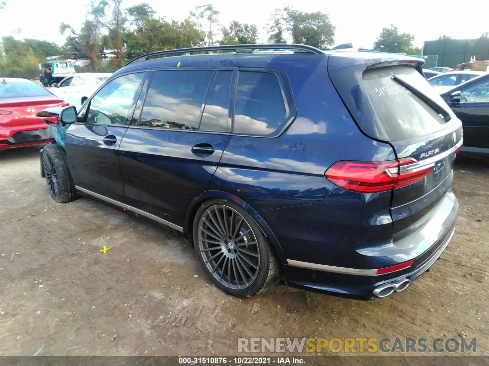 3 Фотография поврежденного автомобиля 5UXCX6C1XM9G97079 BMW X7 2021