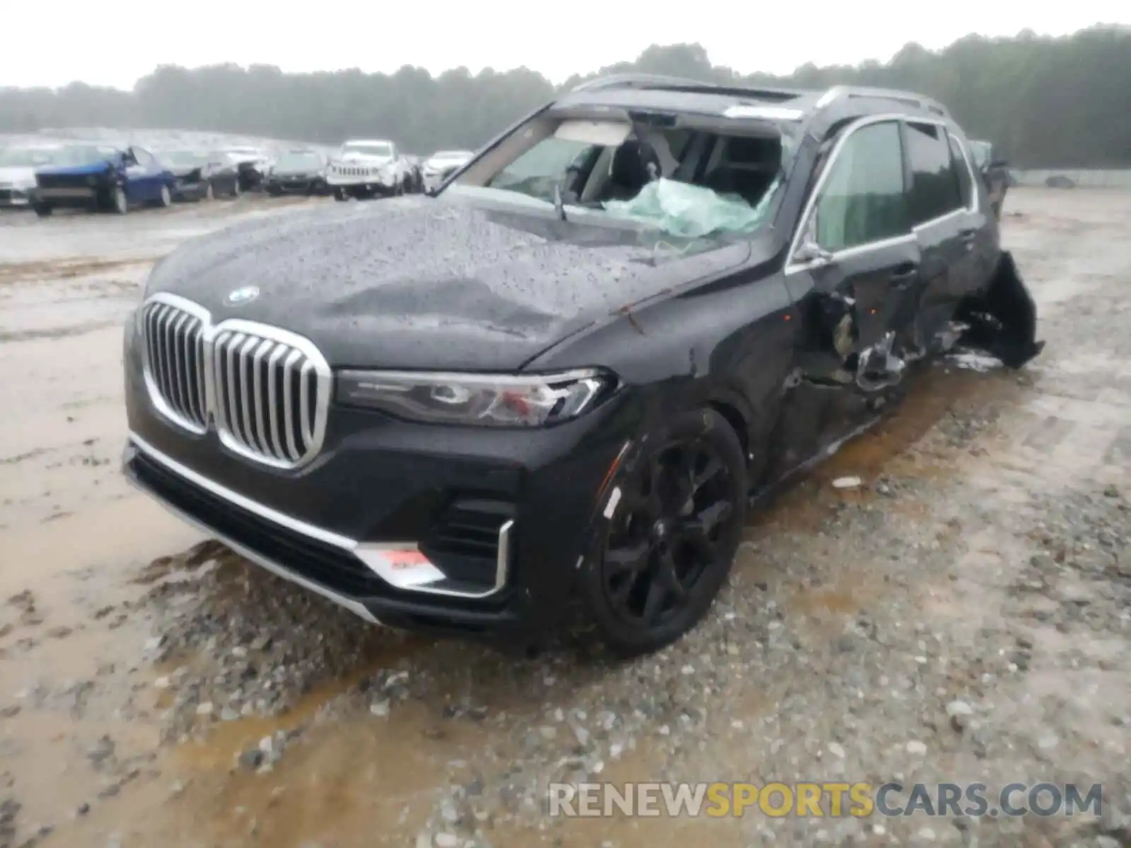 2 Photograph of a damaged car 5UXCW2C00N9J48735 BMW X7 2022