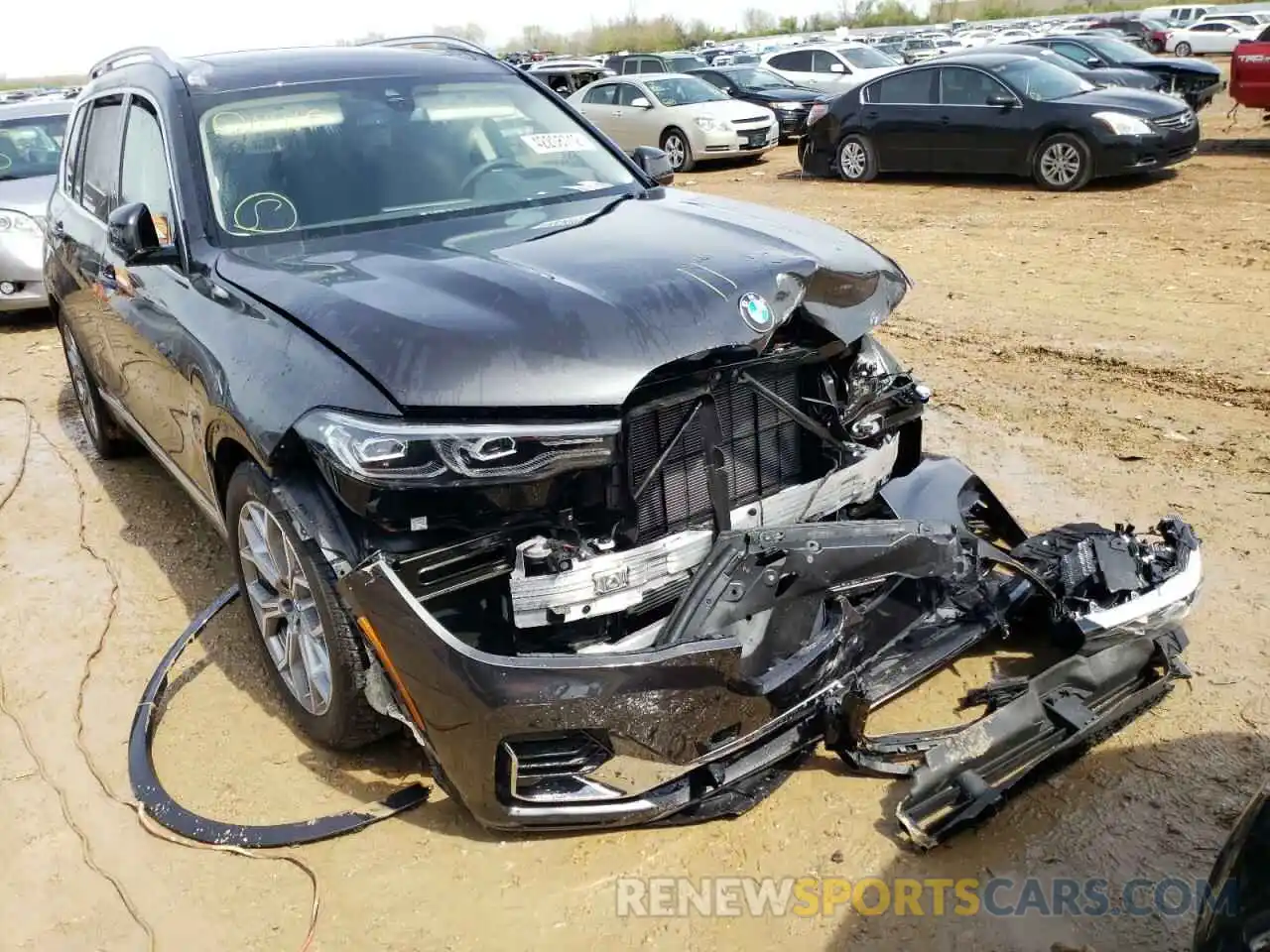 1 Photograph of a damaged car 5UXCW2C00N9K42596 BMW X7 2022