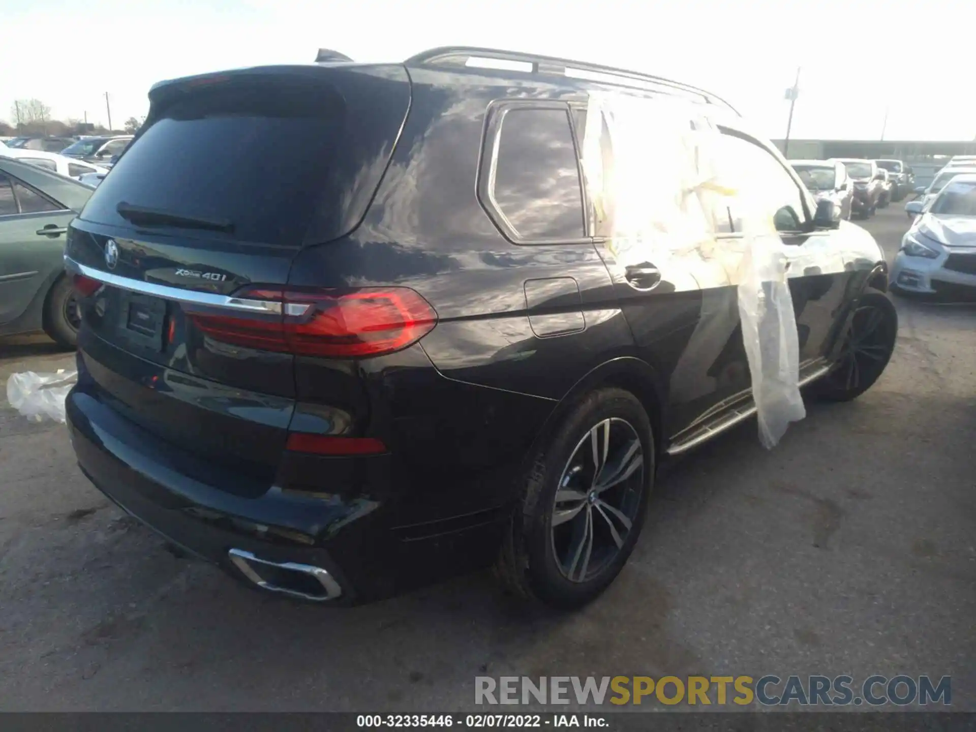 4 Фотография поврежденного автомобиля 5UXCW2C05N9J23992 BMW X7 2022