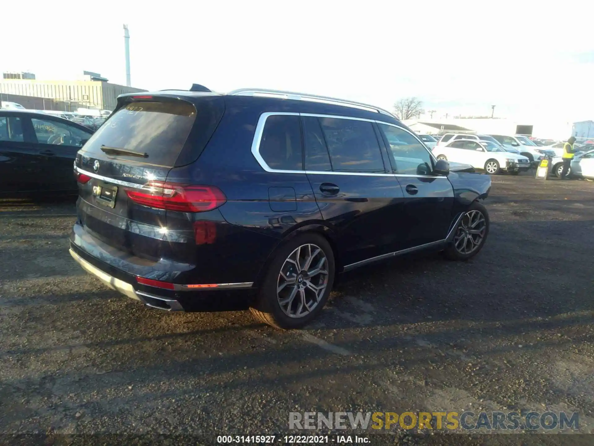 4 Фотография поврежденного автомобиля 5UXCW2C05N9J47340 BMW X7 2022