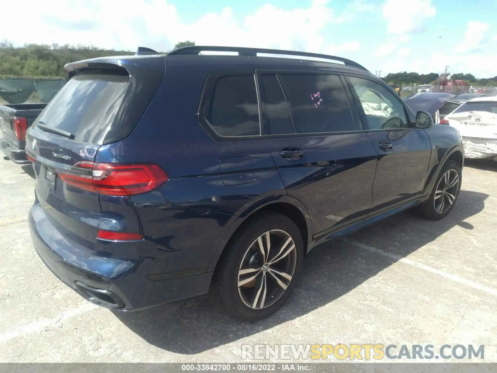 4 Фотография поврежденного автомобиля 5UXCW2C05N9K28712 BMW X7 2022