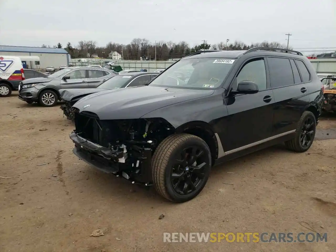 2 Photograph of a damaged car 5UXCW2C06N9L18645 BMW X7 2022