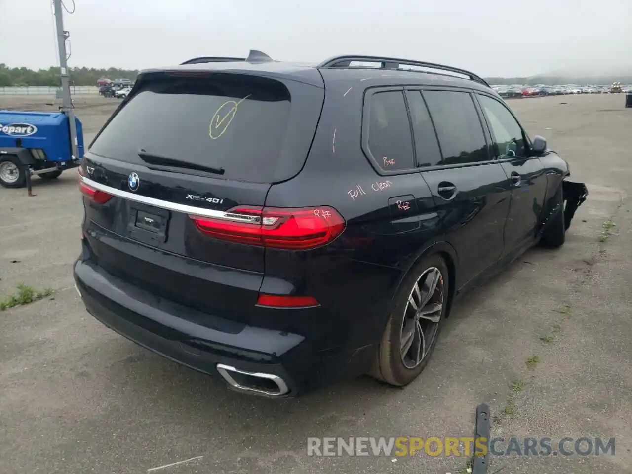 4 Фотография поврежденного автомобиля 5UXCW2C06N9L48860 BMW X7 2022