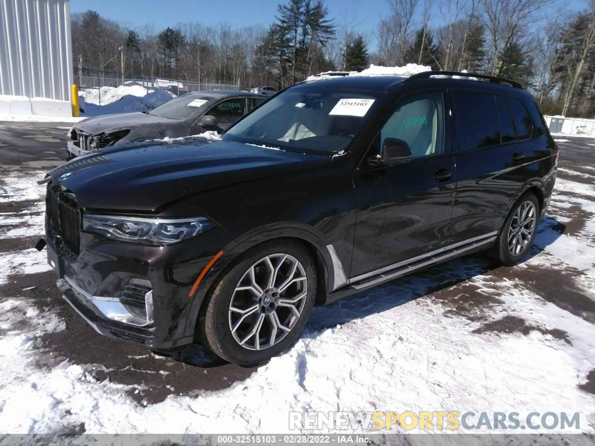 2 Photograph of a damaged car 5UXCW2C08N9J45775 BMW X7 2022