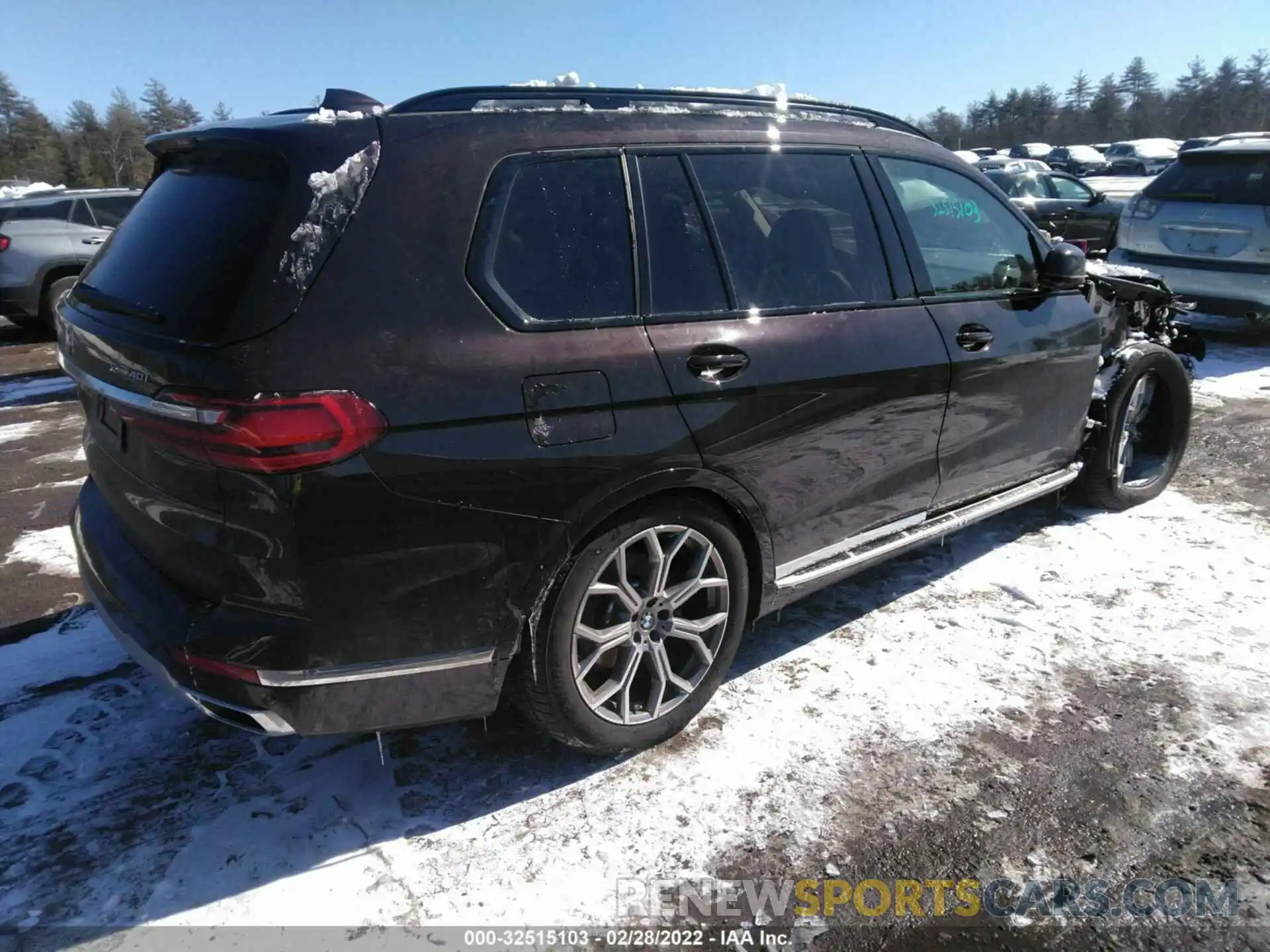 4 Фотография поврежденного автомобиля 5UXCW2C08N9J45775 BMW X7 2022