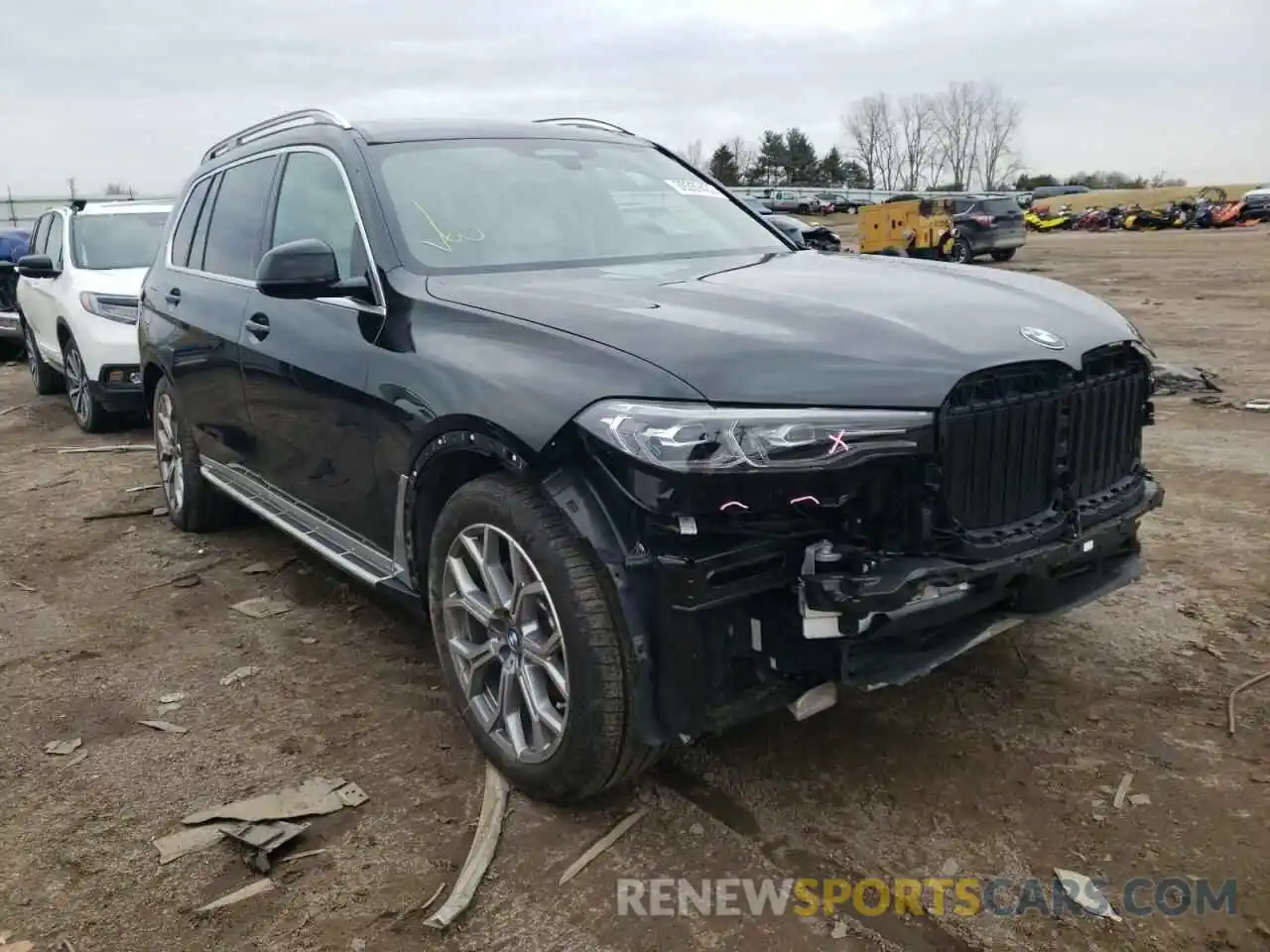 1 Photograph of a damaged car 5UXCW2C09N9J56154 BMW X7 2022