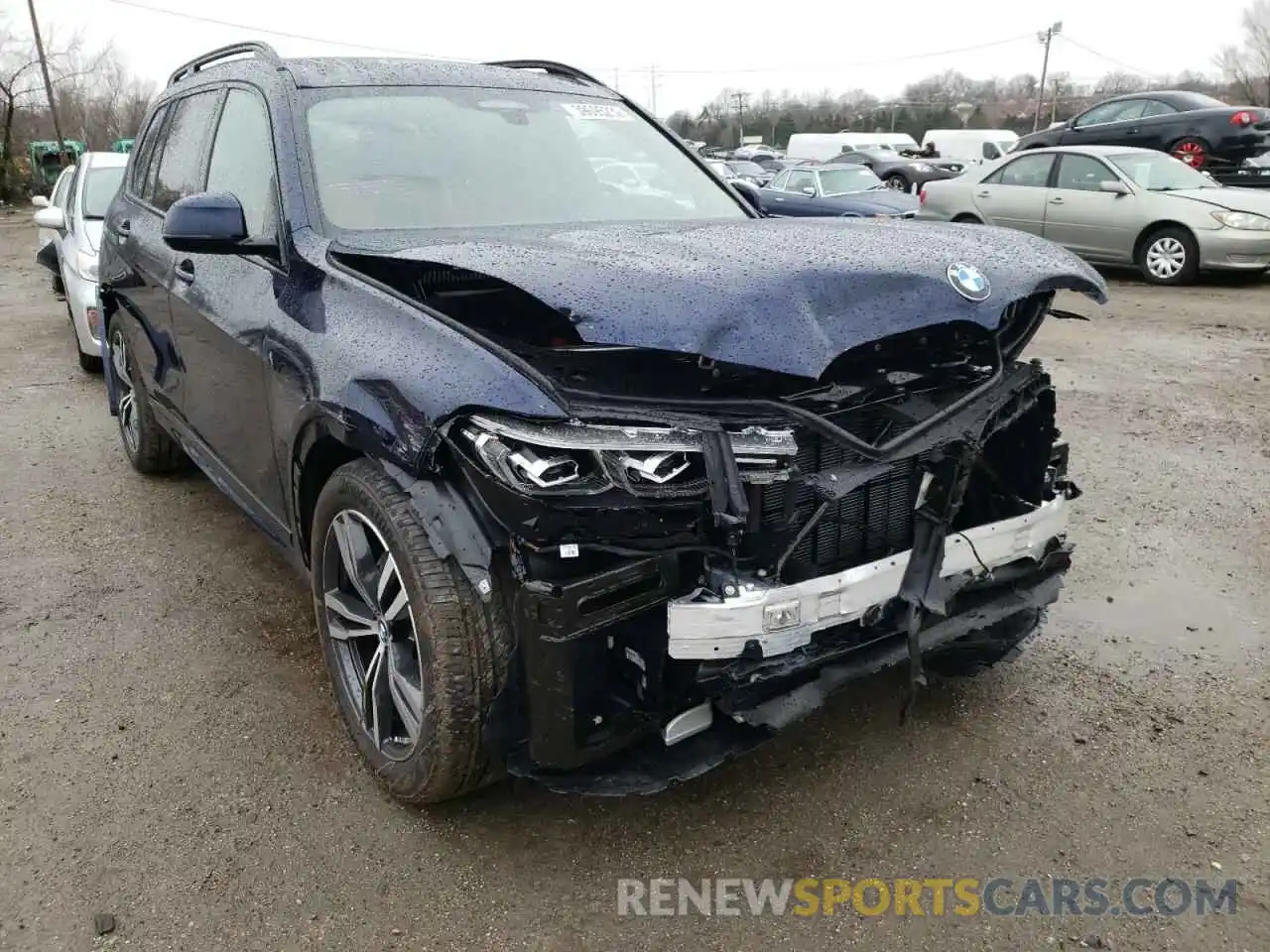 1 Photograph of a damaged car 5UXCW2C0XN9L38798 BMW X7 2022