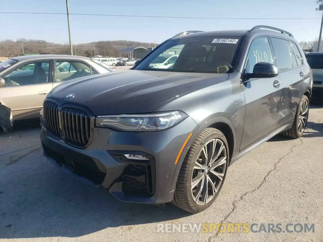 2 Фотография поврежденного автомобиля 5UXCX6C02N9K36108 BMW X7 2022