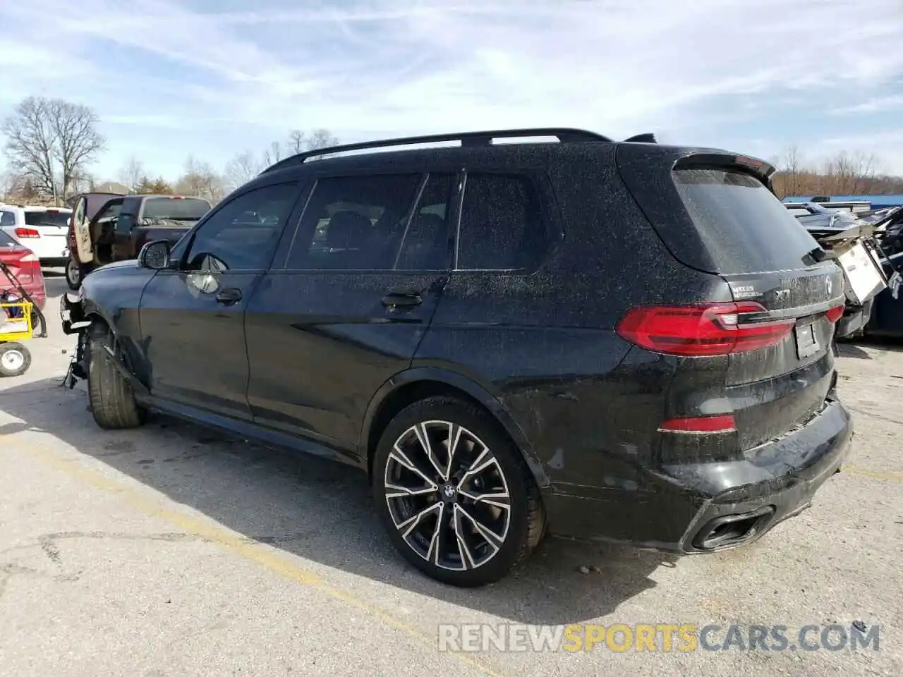 2 Фотография поврежденного автомобиля 5UXCX6C03N9K96141 BMW X7 2022