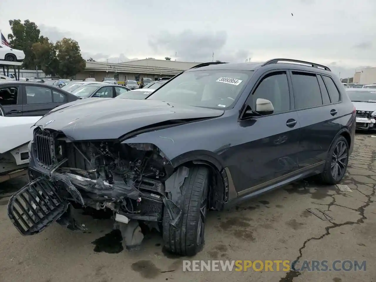 1 Фотография поврежденного автомобиля 5UXCX6C06N9K04858 BMW X7 2022