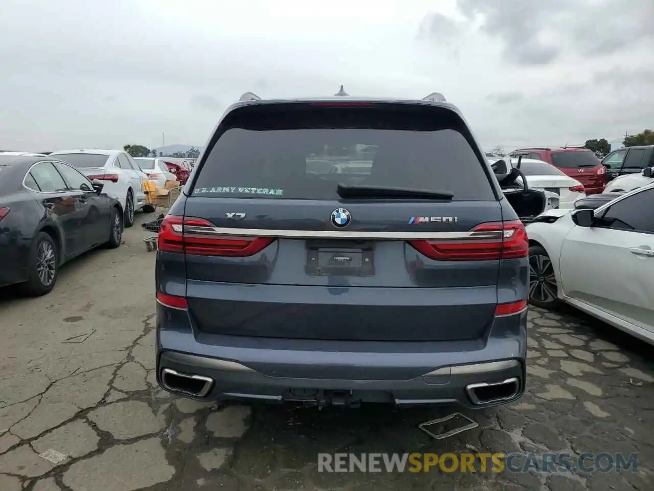 6 Фотография поврежденного автомобиля 5UXCX6C06N9K04858 BMW X7 2022