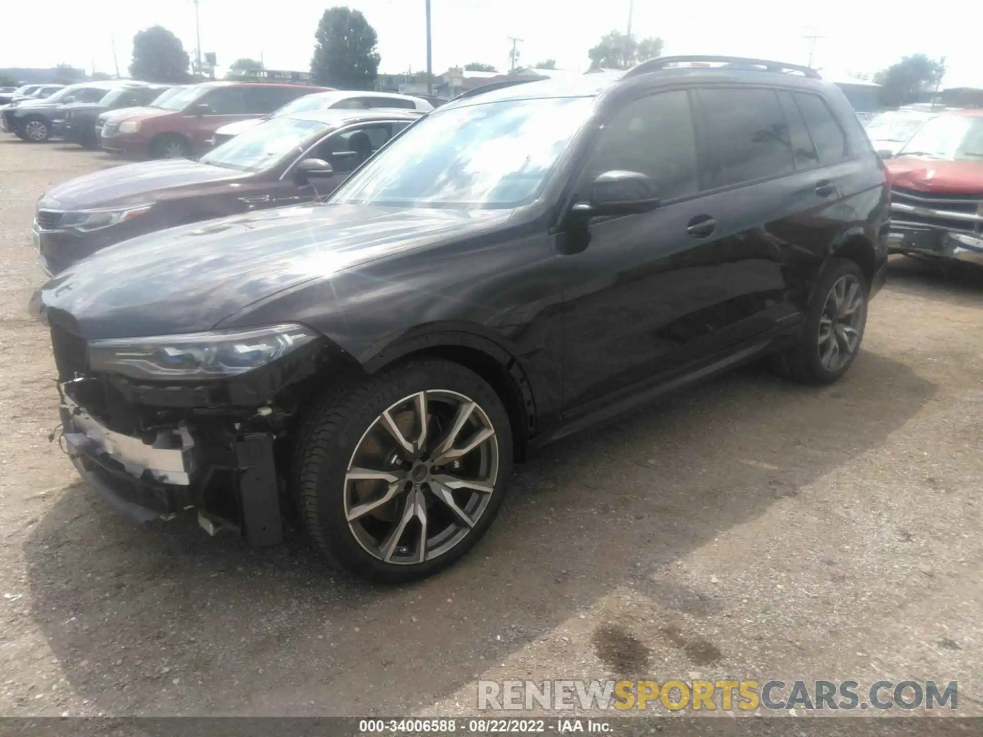 2 Фотография поврежденного автомобиля 5UXCX6C07N9M14336 BMW X7 2022