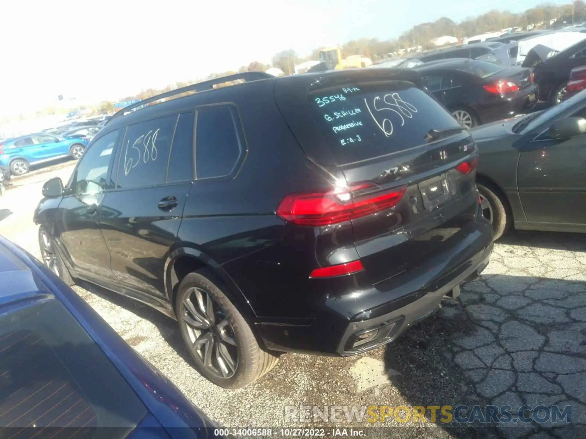 3 Фотография поврежденного автомобиля 5UXCX6C07N9M14336 BMW X7 2022