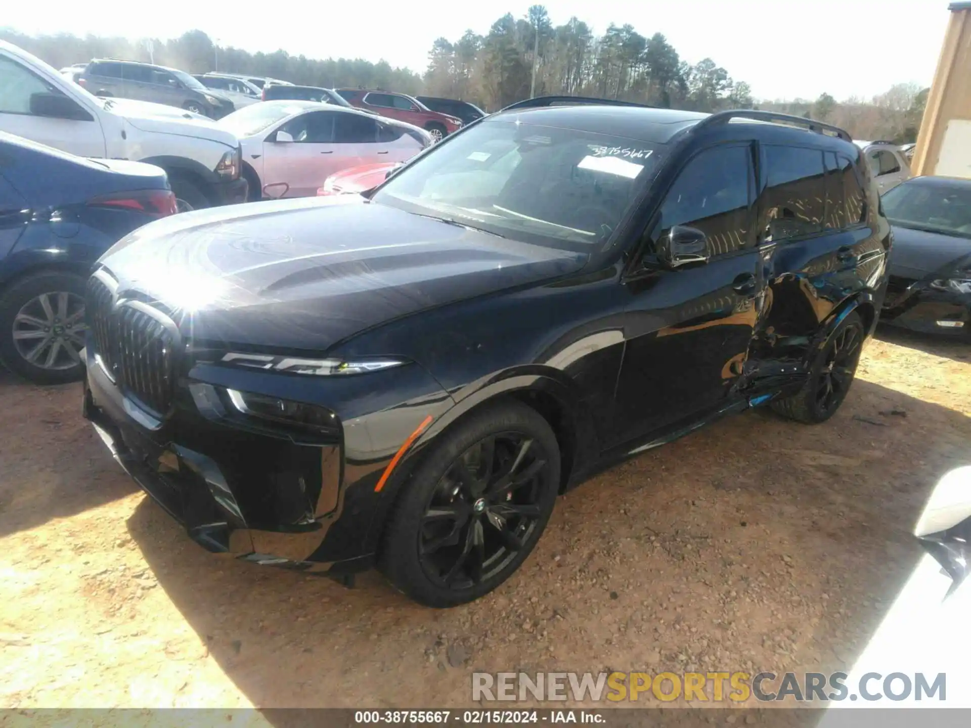 2 Photograph of a damaged car 5UX23EM04R9U24344 BMW X7 2024