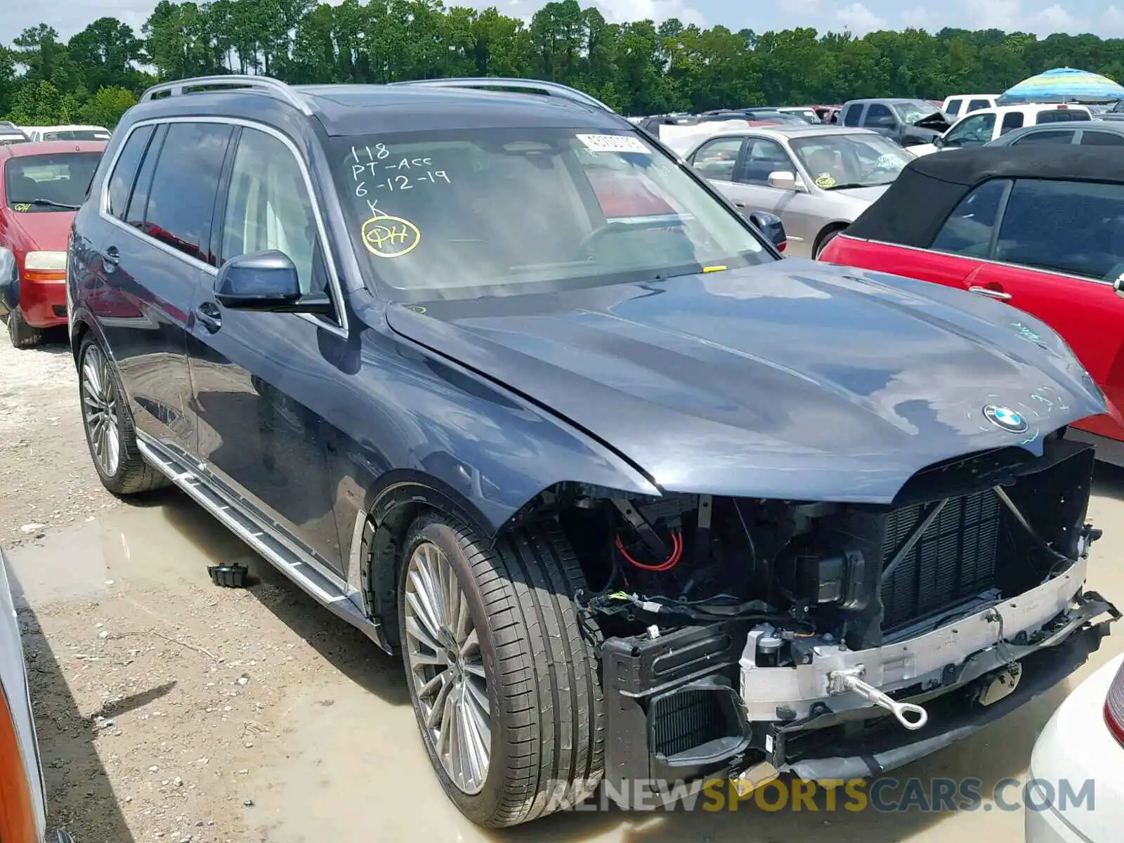 1 Photograph of a damaged car 5UXCW2C51KLB43489 BMW X7 XDRIVE4 2019