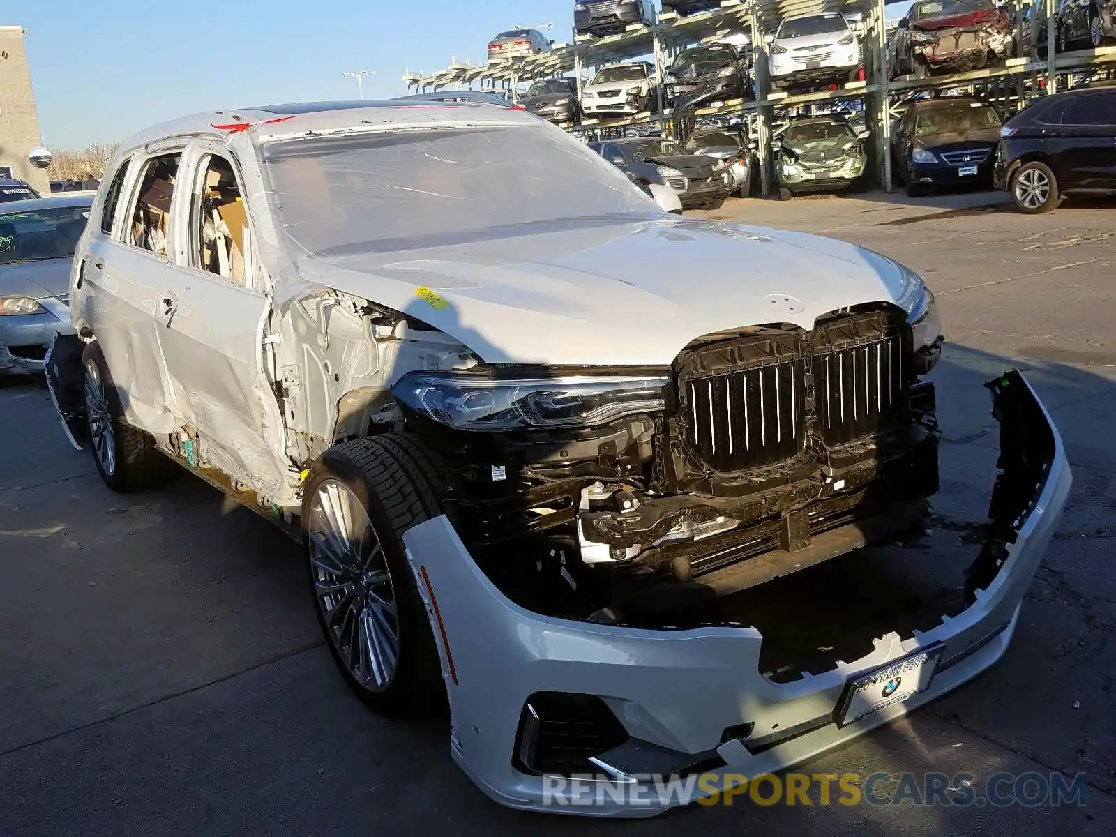 1 Photograph of a damaged car 5UXCW2C54KL081616 BMW X7 XDRIVE4 2019