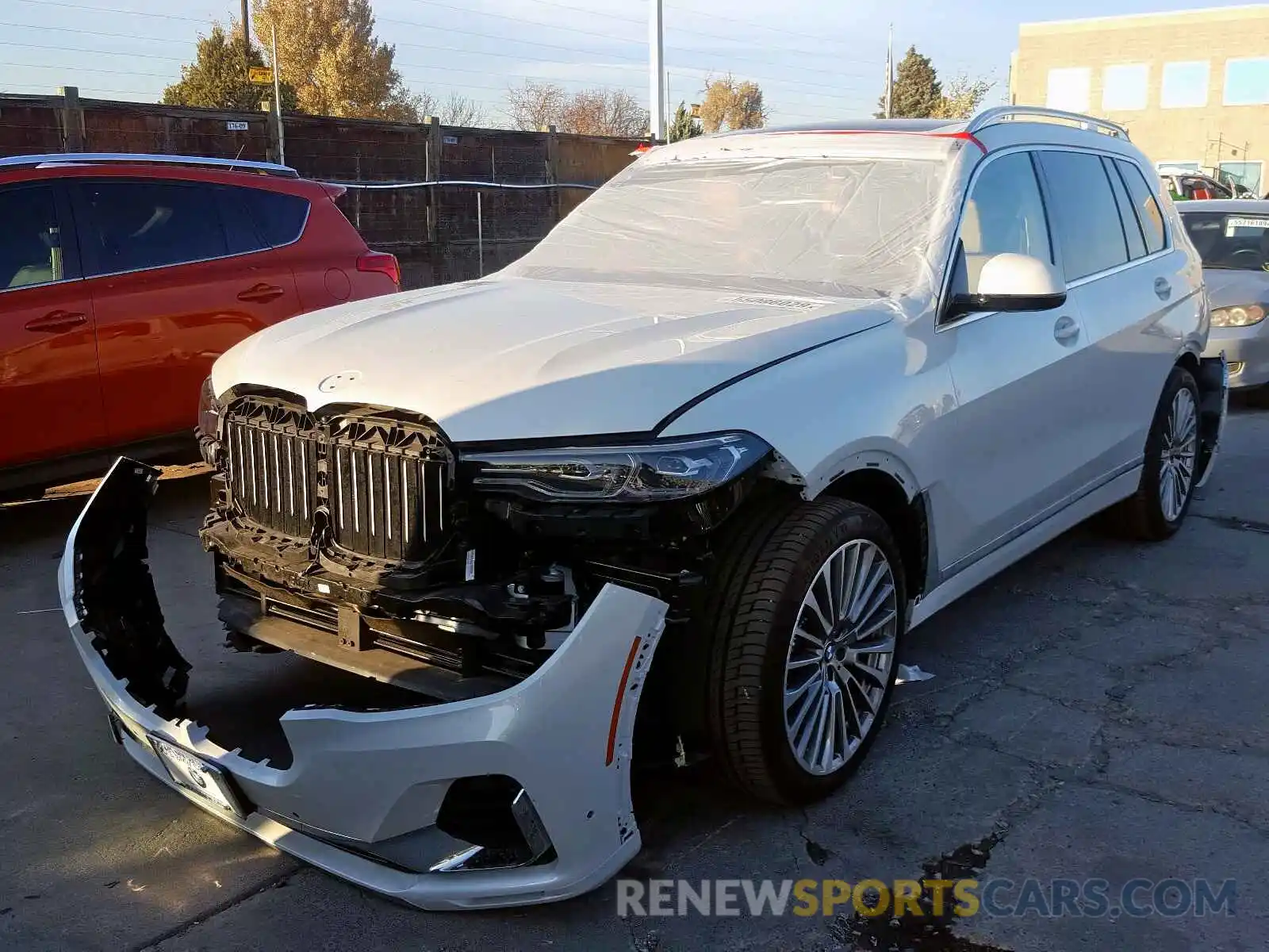 2 Photograph of a damaged car 5UXCW2C54KL081616 BMW X7 XDRIVE4 2019