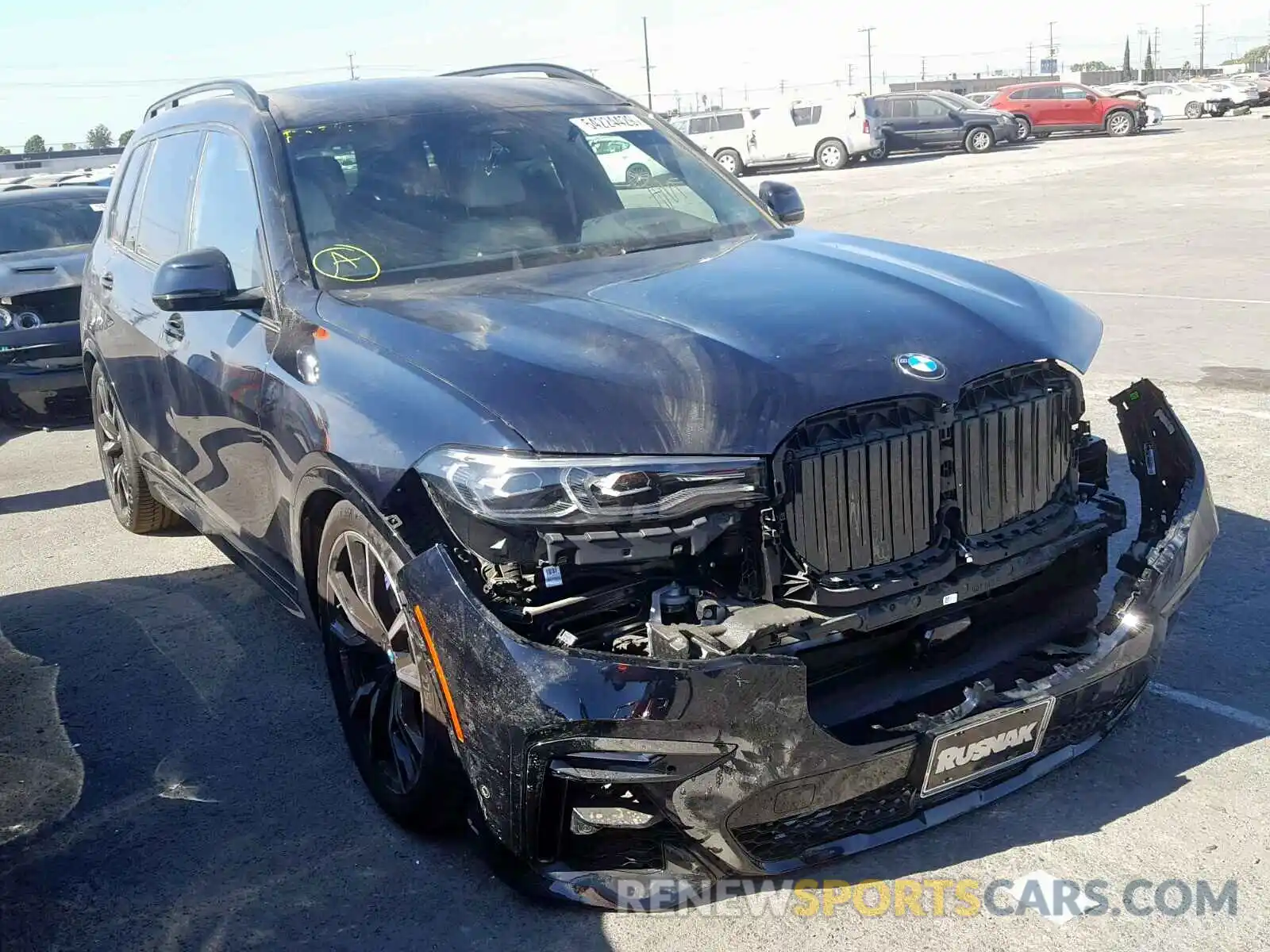 1 Photograph of a damaged car 5UXCW2C5XKL087534 BMW X7 XDRIVE4 2019
