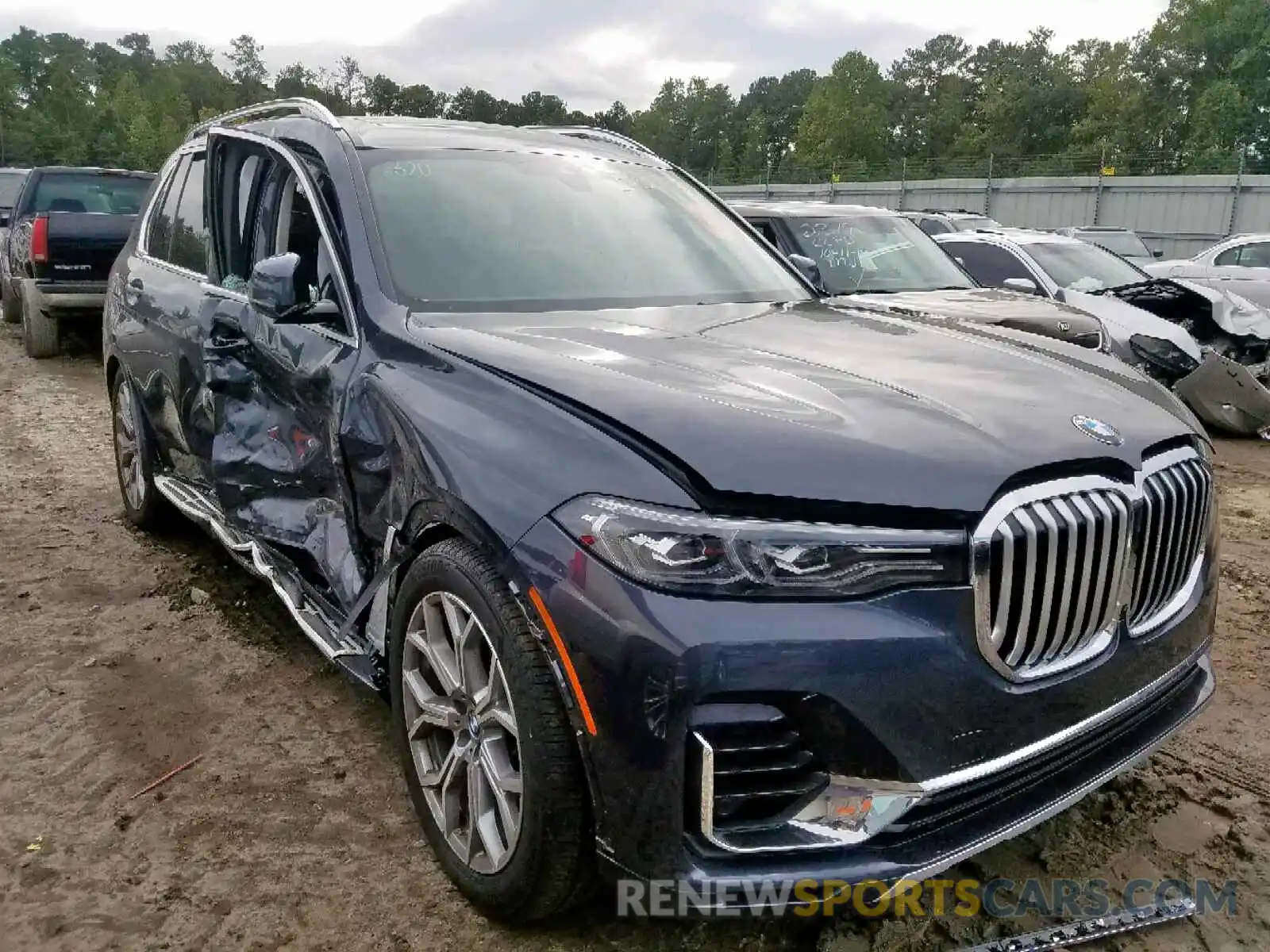 1 Photograph of a damaged car 5UXCW2C5XKL087646 BMW X7 XDRIVE4 2019