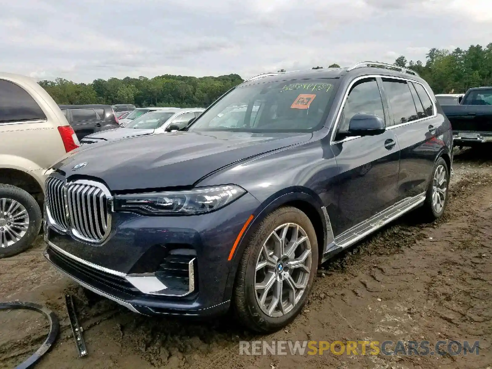 2 Фотография поврежденного автомобиля 5UXCW2C5XKL087646 BMW X7 XDRIVE4 2019