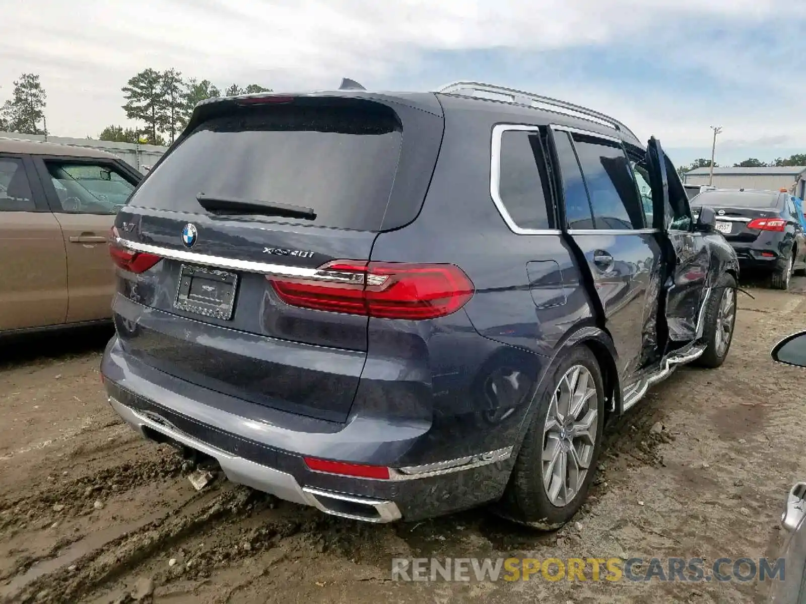 4 Фотография поврежденного автомобиля 5UXCW2C5XKL087646 BMW X7 XDRIVE4 2019