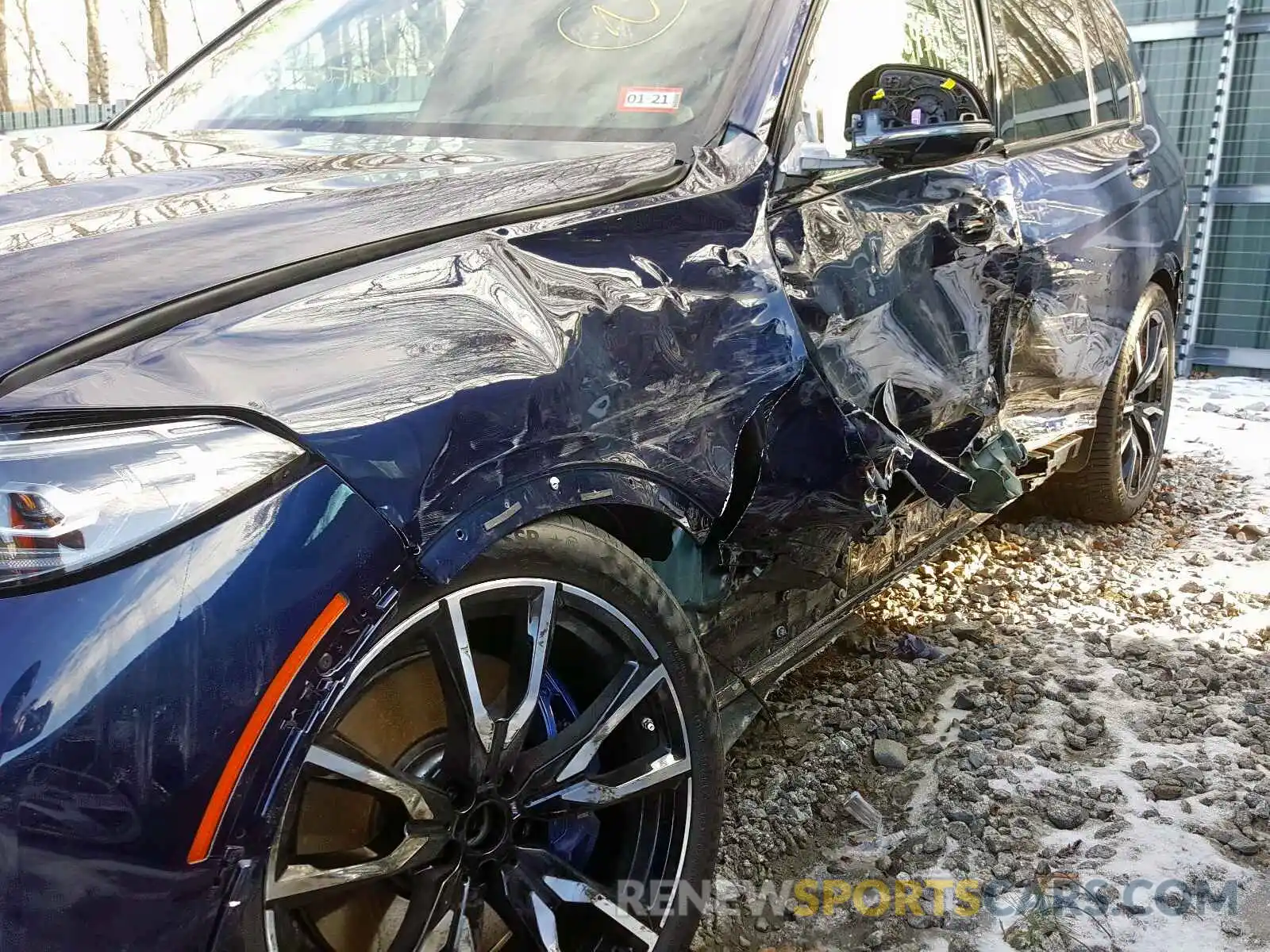 9 Фотография поврежденного автомобиля 5UXCW2C01L9A02635 BMW X7 XDRIVE4 2020