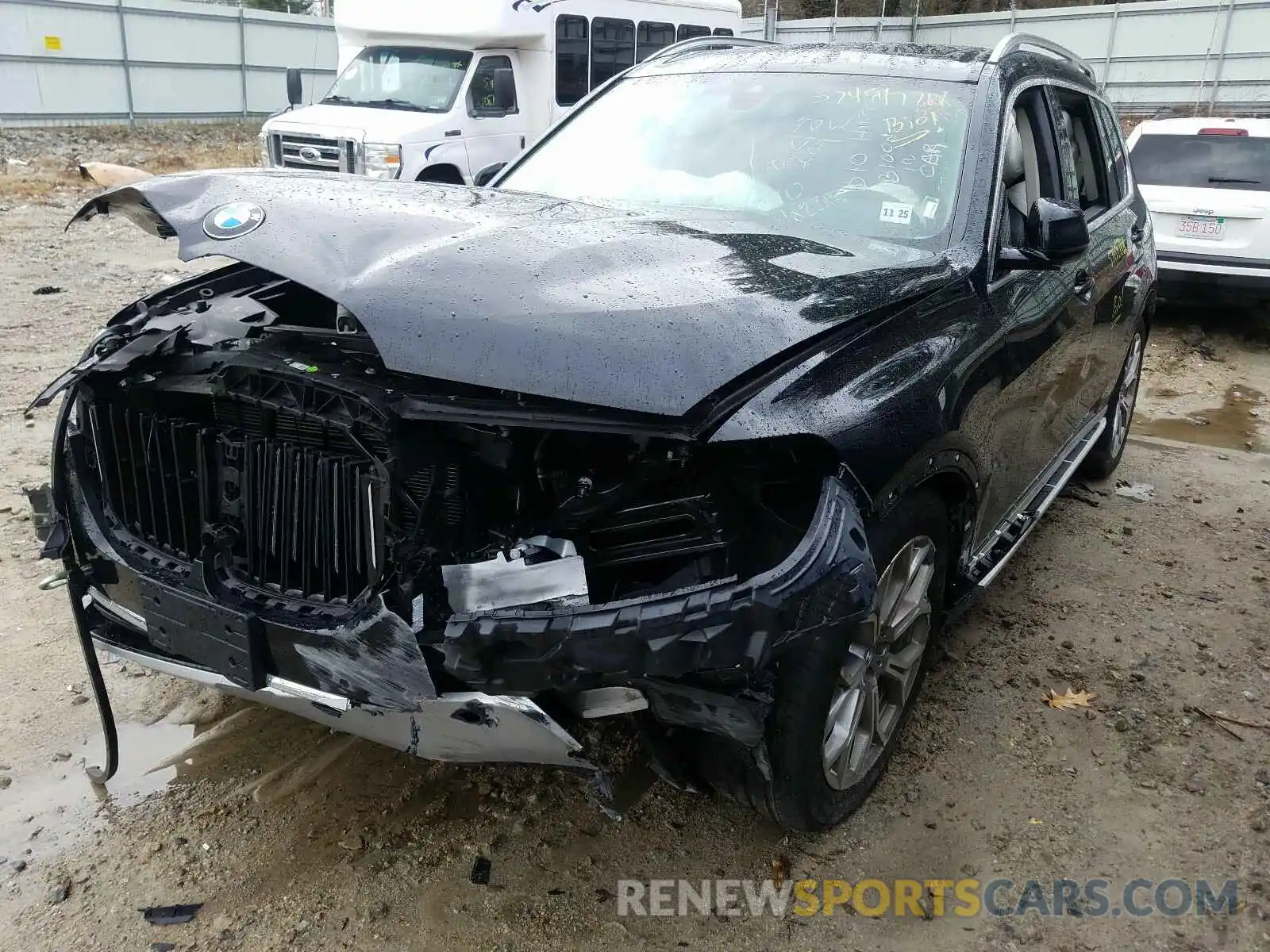 2 Photograph of a damaged car 5UXCW2C04L9B06939 BMW X7 XDRIVE4 2020