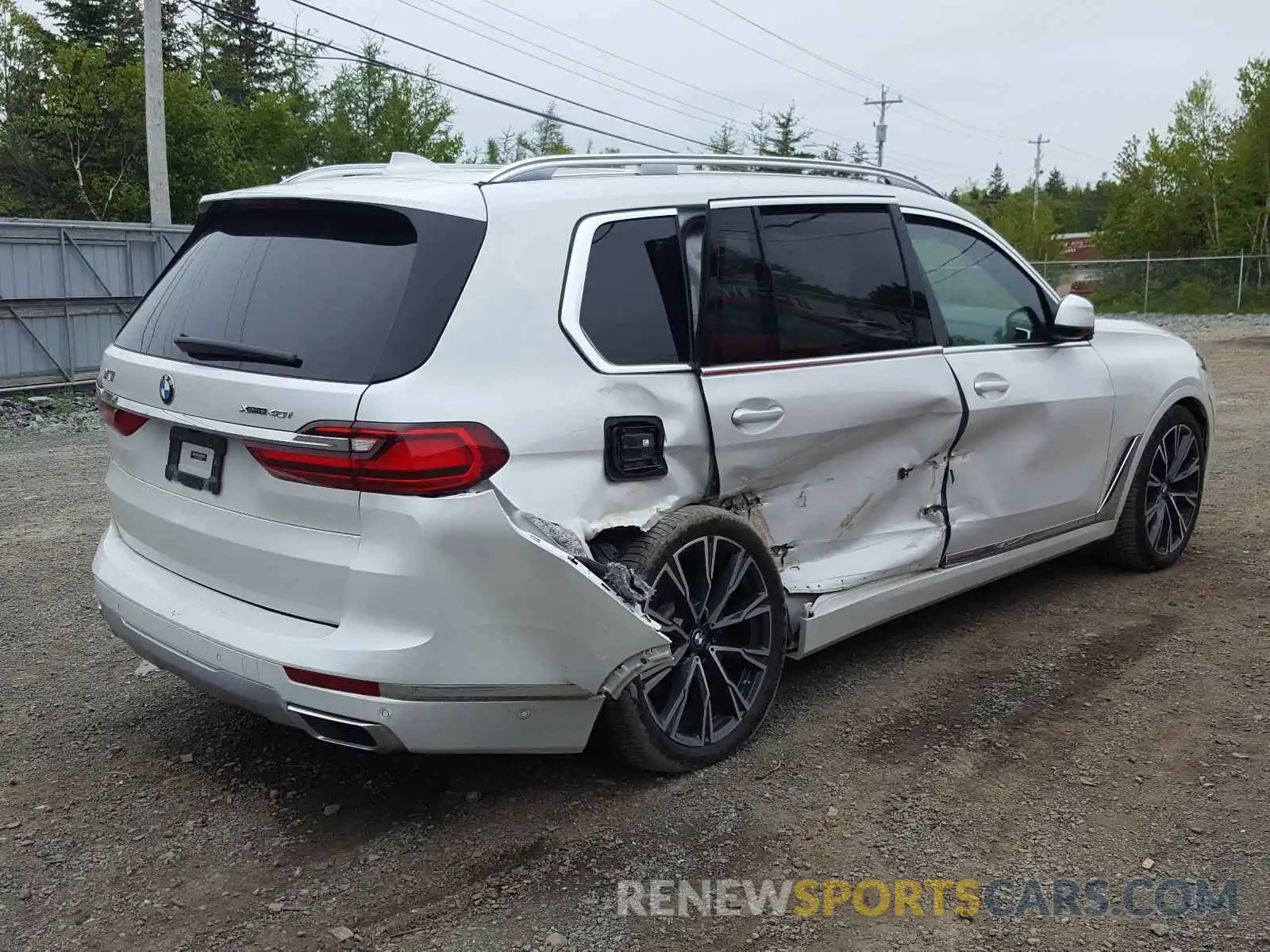 4 Фотография поврежденного автомобиля 5UXCW2C08L9A00106 BMW X7 XDRIVE4 2020