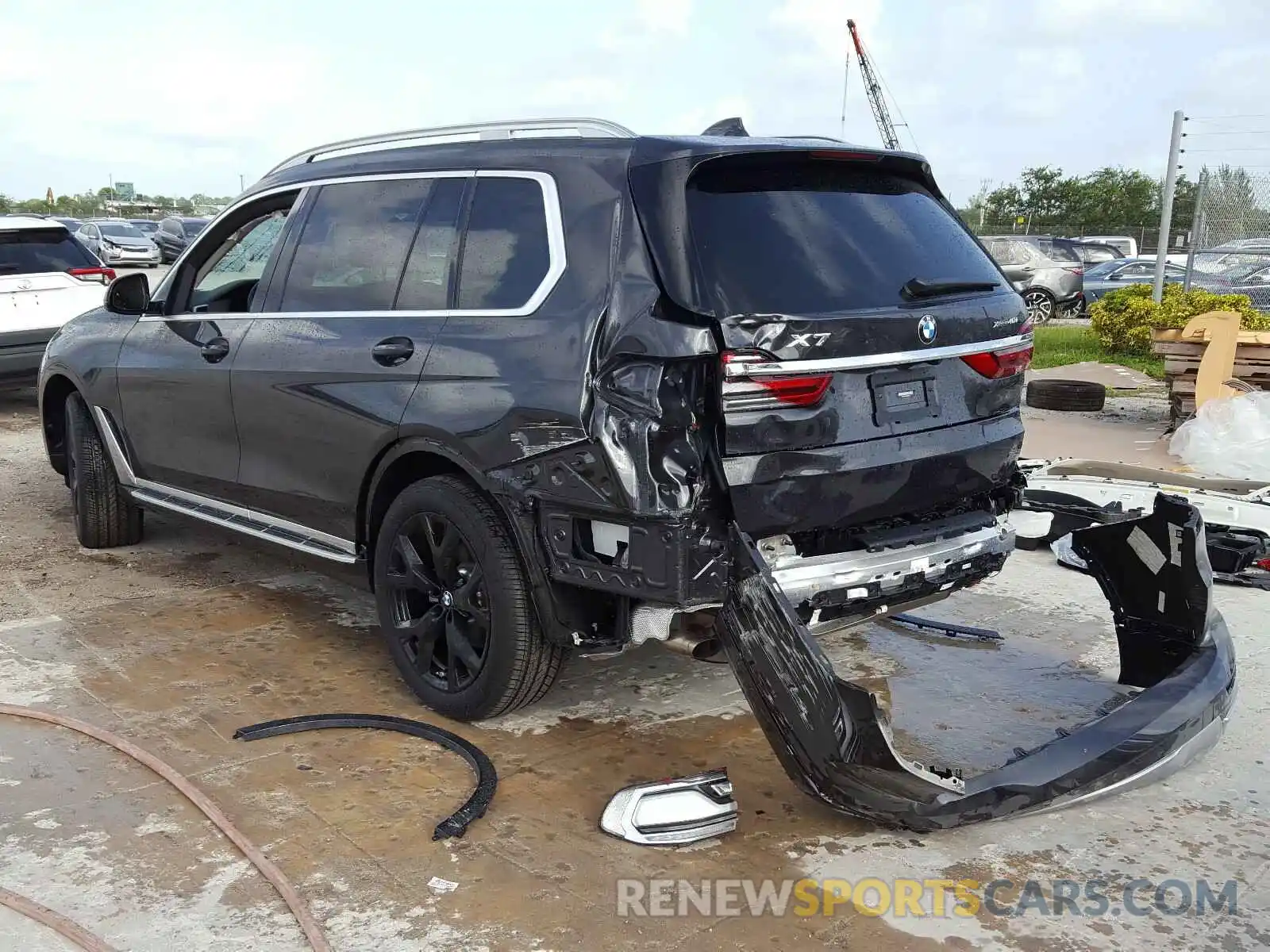 3 Фотография поврежденного автомобиля 5UXCW2C08L9B78372 BMW X7 XDRIVE4 2020