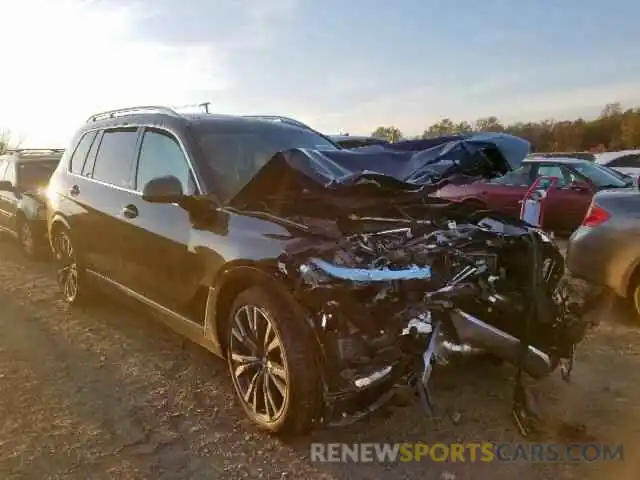 1 Photograph of a damaged car 5UXCX4C50KLS38356 BMW X7 XDRIVE5 2019