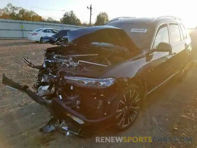 2 Photograph of a damaged car 5UXCX4C50KLS38356 BMW X7 XDRIVE5 2019