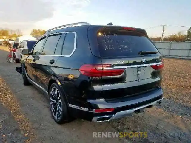 3 Фотография поврежденного автомобиля 5UXCX4C50KLS38356 BMW X7 XDRIVE5 2019