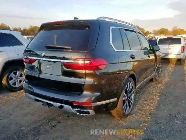 4 Фотография поврежденного автомобиля 5UXCX4C50KLS38356 BMW X7 XDRIVE5 2019