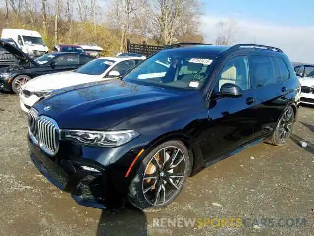 2 Photograph of a damaged car 5UXCX4C51KLS39015 BMW X7 XDRIVE5 2019