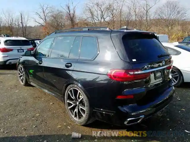 3 Фотография поврежденного автомобиля 5UXCX4C51KLS39015 BMW X7 XDRIVE5 2019