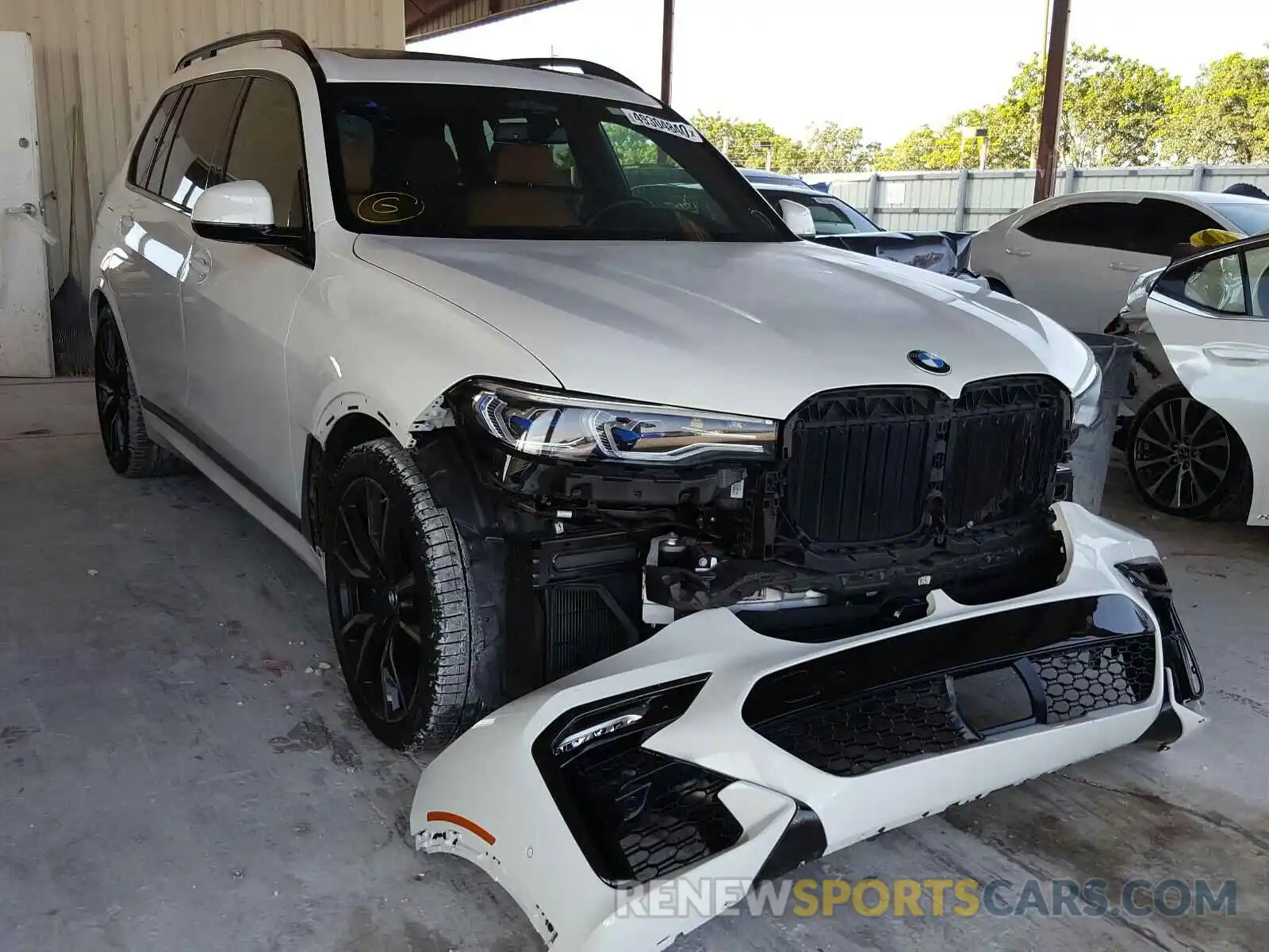 1 Фотография поврежденного автомобиля 5UXCX4C55KLS36439 BMW X7 XDRIVE5 2019