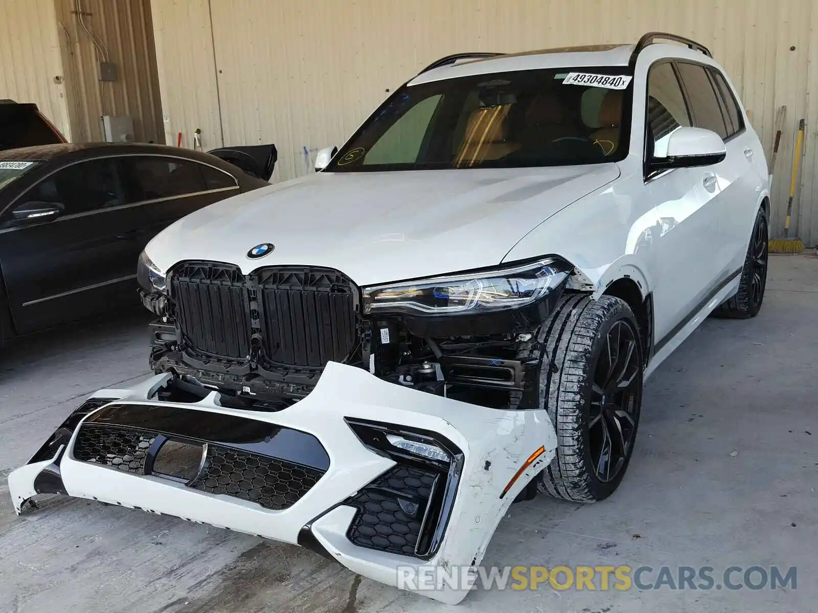 2 Фотография поврежденного автомобиля 5UXCX4C55KLS36439 BMW X7 XDRIVE5 2019