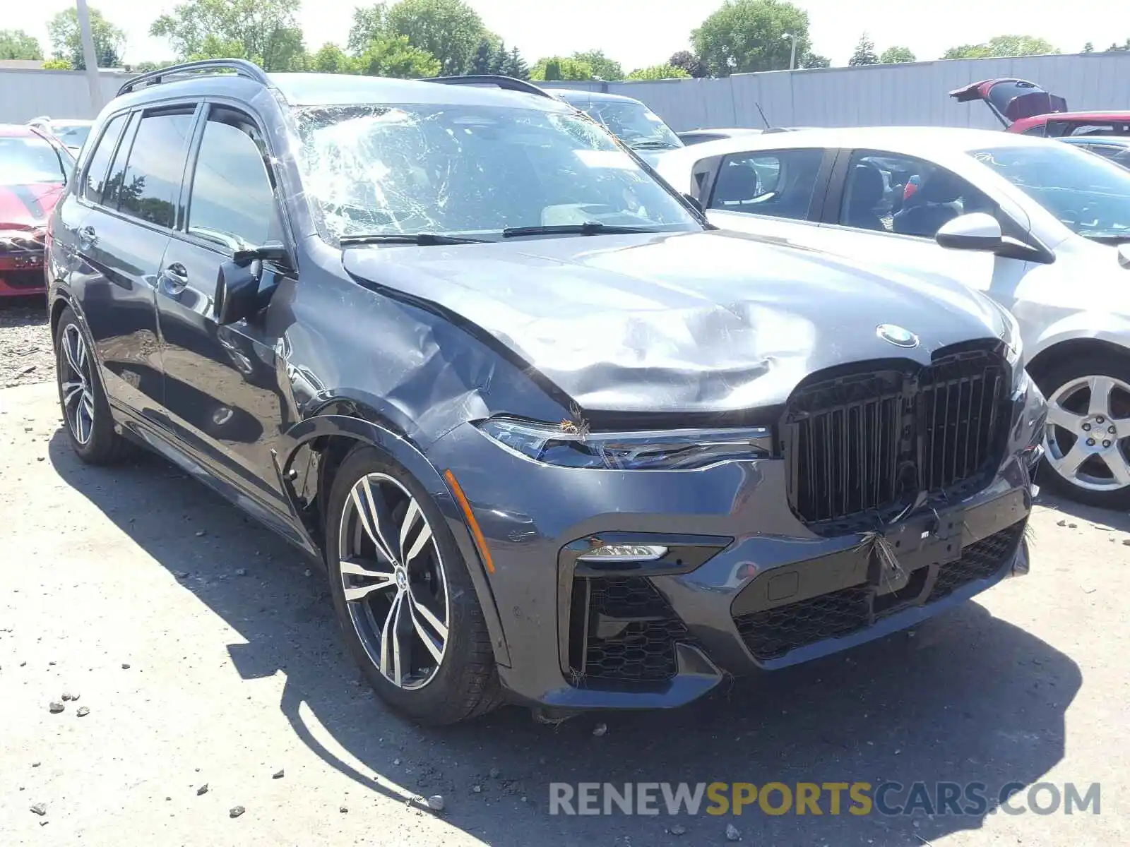 1 Photograph of a damaged car 5UXCX4C55KLS36621 BMW X7 XDRIVE5 2019