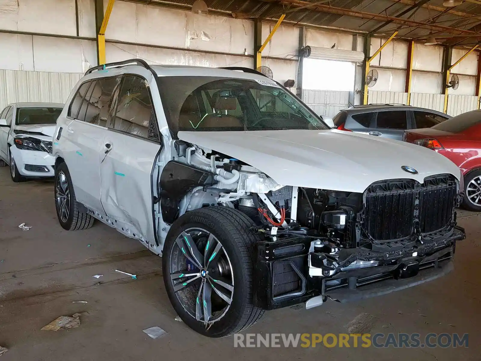 1 Photograph of a damaged car 5UXCX4C55KLS37820 BMW X7 XDRIVE5 2019