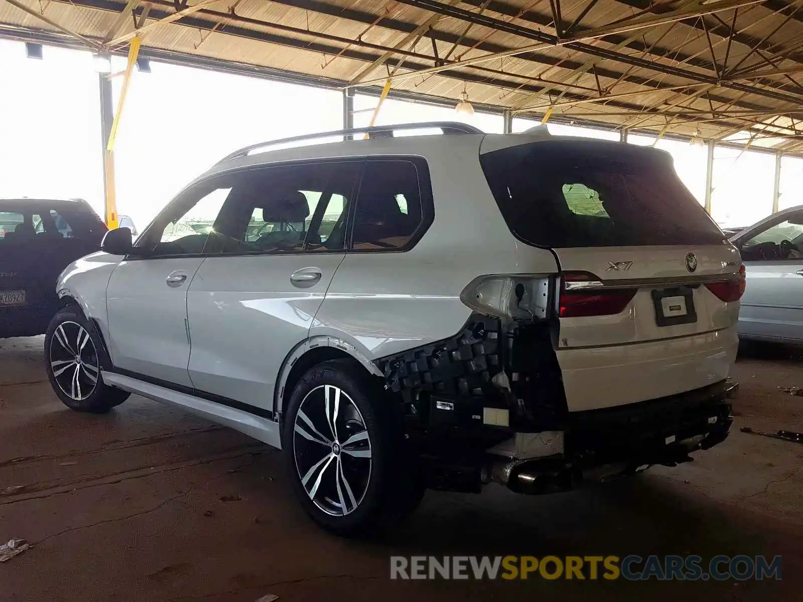3 Фотография поврежденного автомобиля 5UXCX4C55KLS37820 BMW X7 XDRIVE5 2019