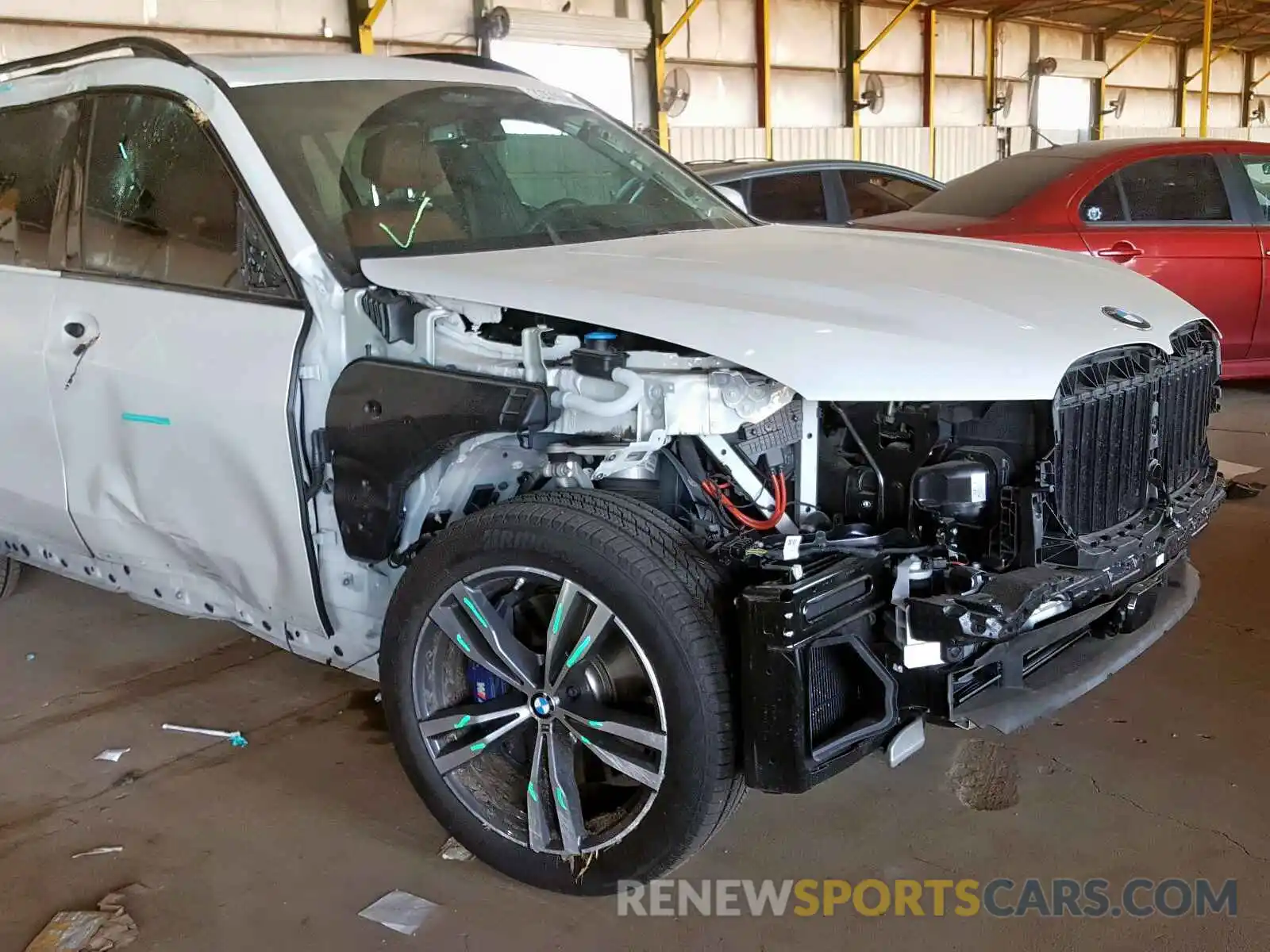9 Фотография поврежденного автомобиля 5UXCX4C55KLS37820 BMW X7 XDRIVE5 2019