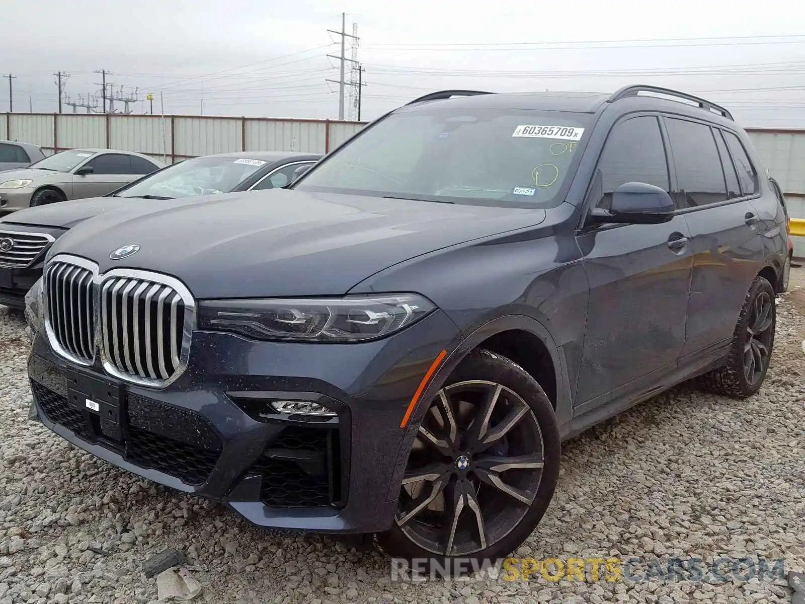 2 Фотография поврежденного автомобиля 5UXCX4C56KLS39155 BMW X7 XDRIVE5 2019