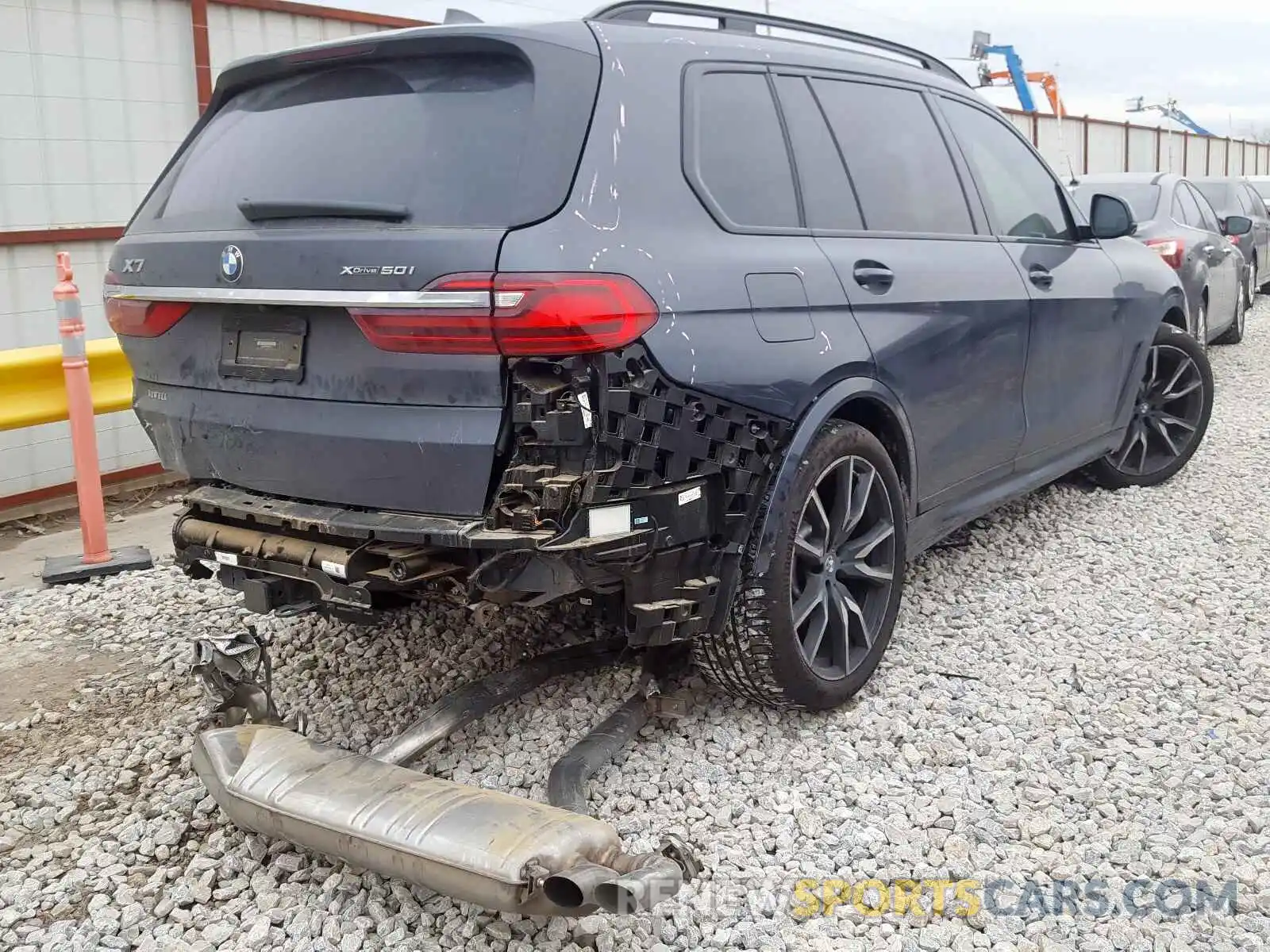 4 Фотография поврежденного автомобиля 5UXCX4C56KLS39155 BMW X7 XDRIVE5 2019