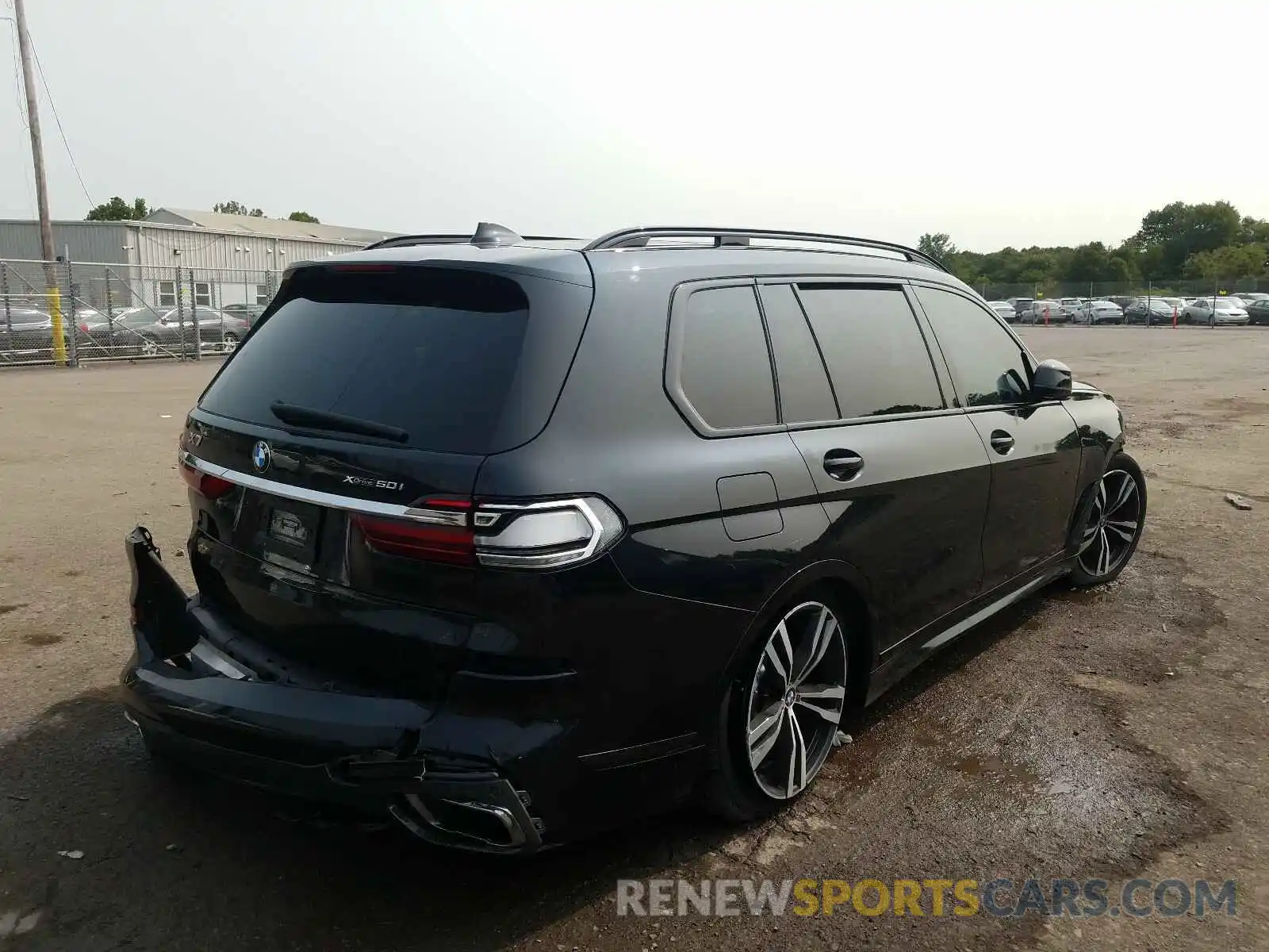 4 Фотография поврежденного автомобиля 5UXCX4C57KLB40198 BMW X7 XDRIVE5 2019