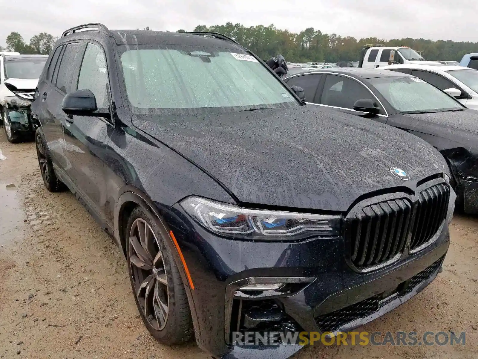 1 Photograph of a damaged car 5UXCX4C57KLS37012 BMW X7 XDRIVE5 2019