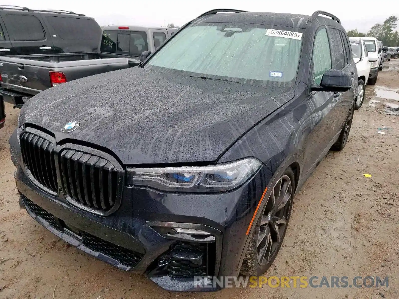 2 Photograph of a damaged car 5UXCX4C57KLS37012 BMW X7 XDRIVE5 2019