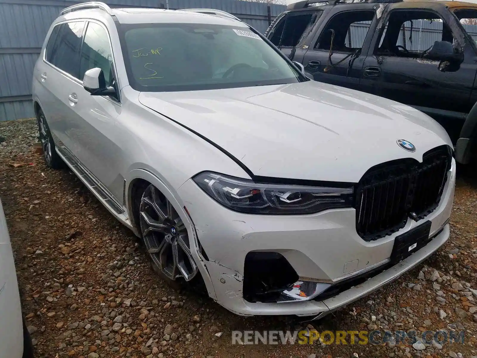 1 Photograph of a damaged car 5UXCX4C58KLS36970 BMW X7 XDRIVE5 2019