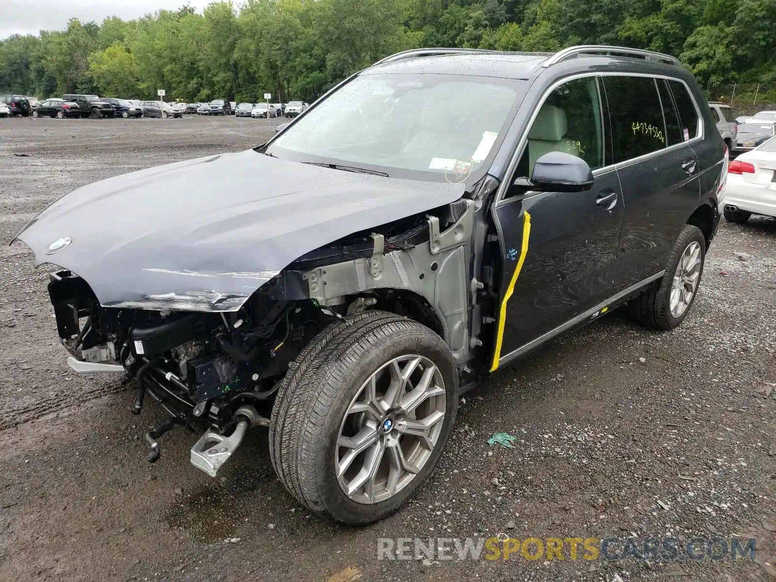 2 Photograph of a damaged car 5UXCX4C5XKLS38347 BMW X7 XDRIVE5 2019